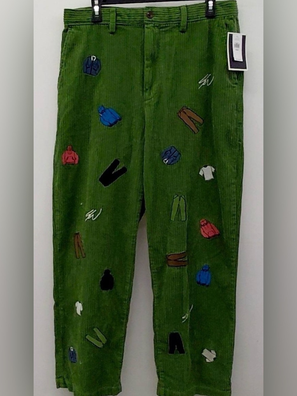 Gap Re-Issue × Sean Wotherspoon Embroidered Corduroy Relaxed Pants NWT | 32x32 - Picture 4 of 5